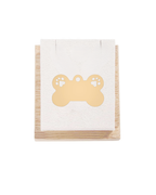 Bone with 2 Paws Pet Tag