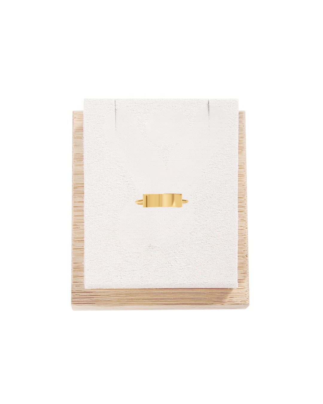 Curved Rectangle Bar Ring