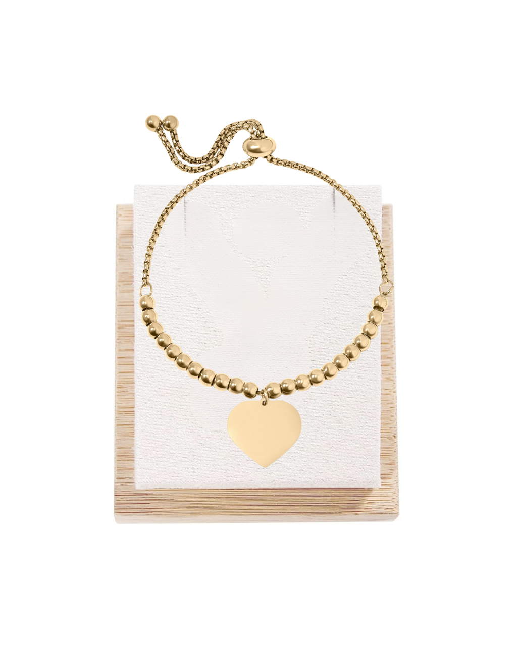 Adjustable Heart Bracelet