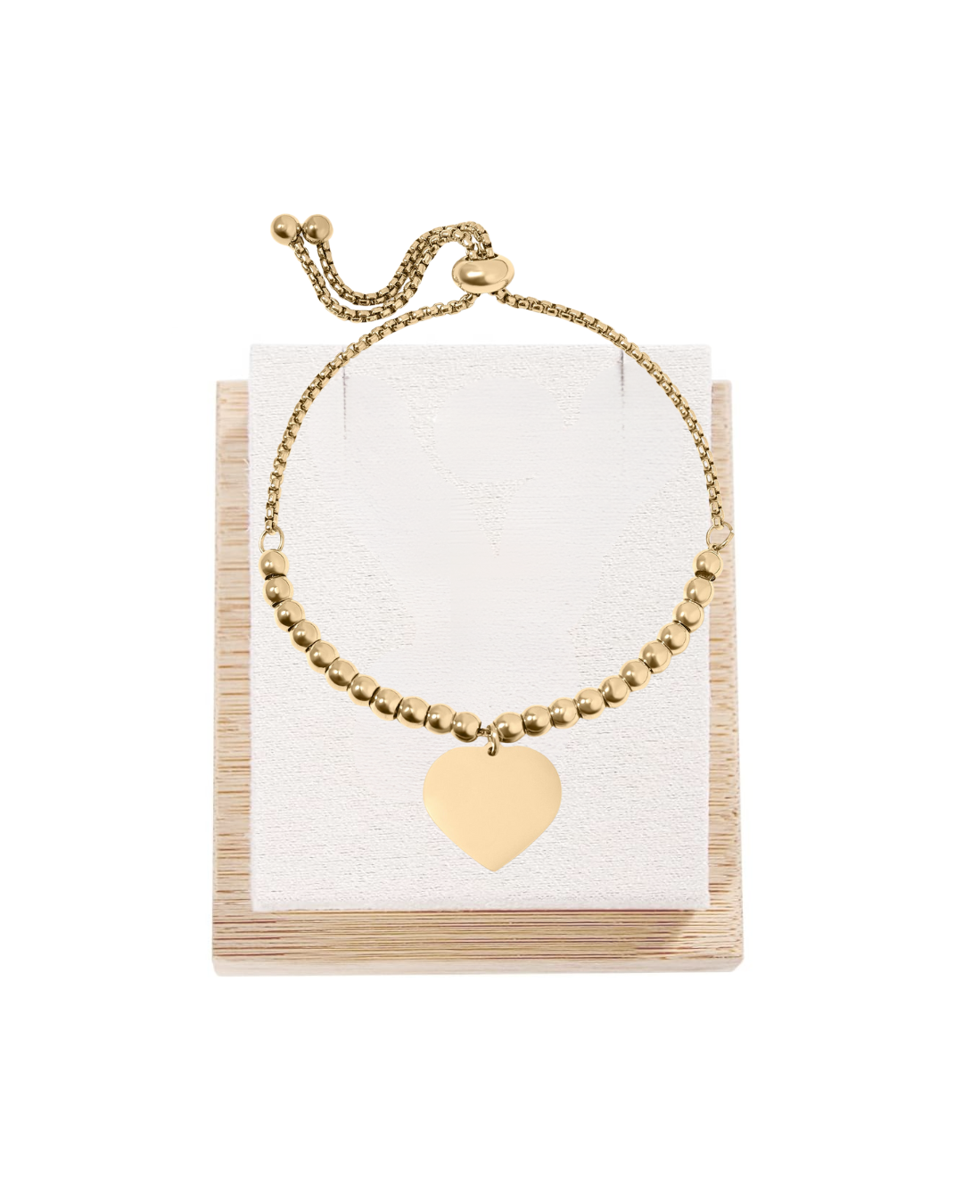 Adjustable Heart Bracelet