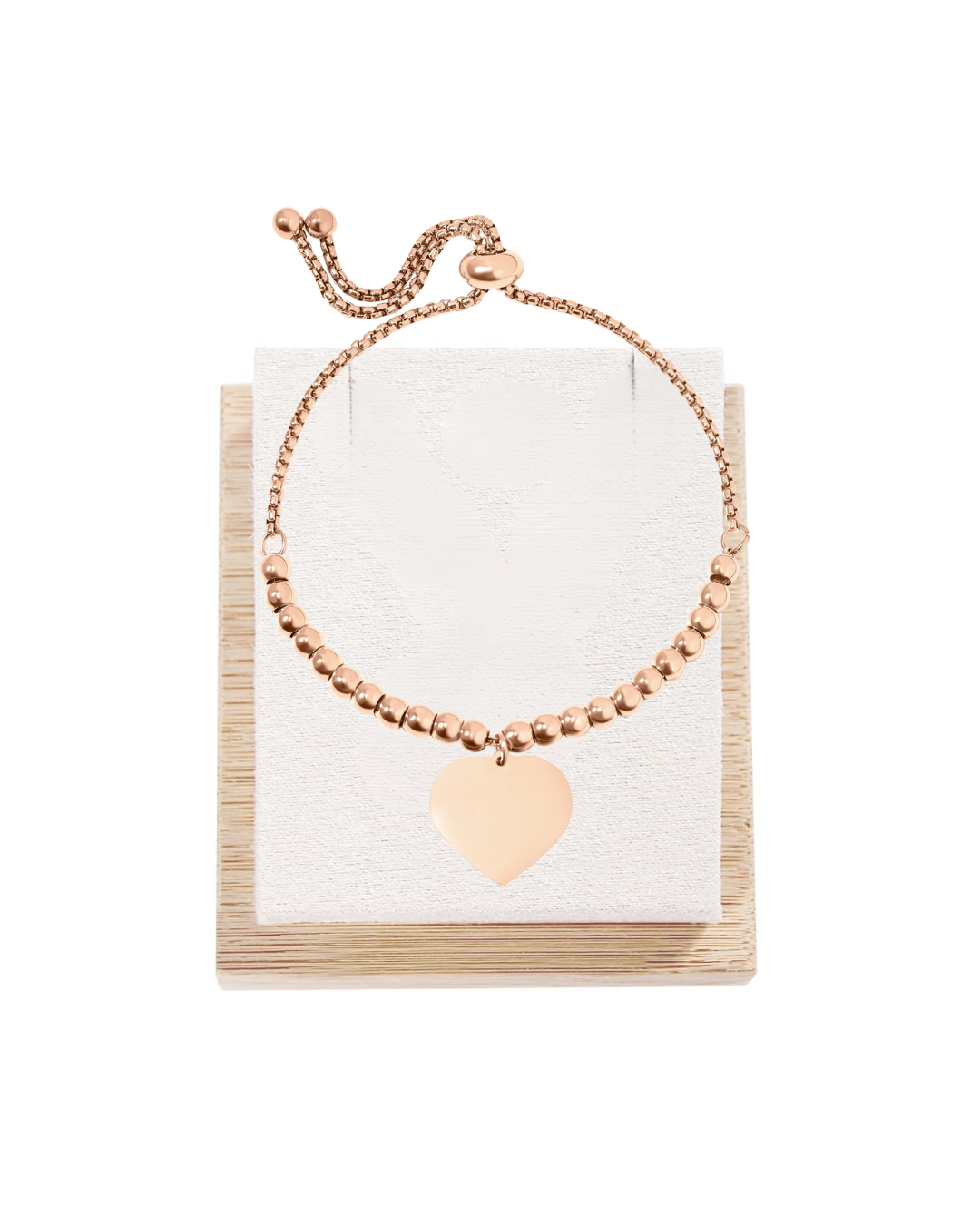 Adjustable Heart Bracelet