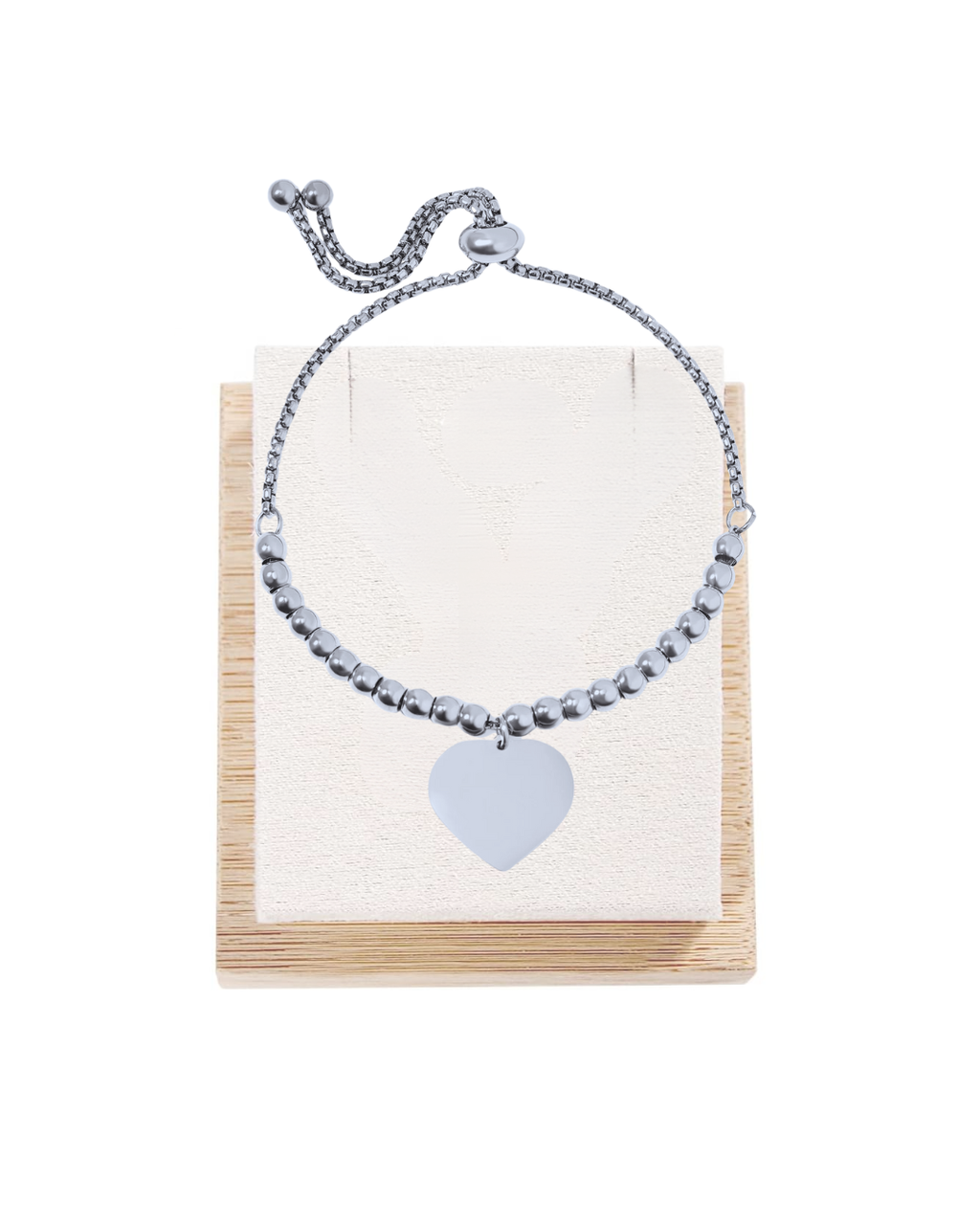 Adjustable Heart Bracelet