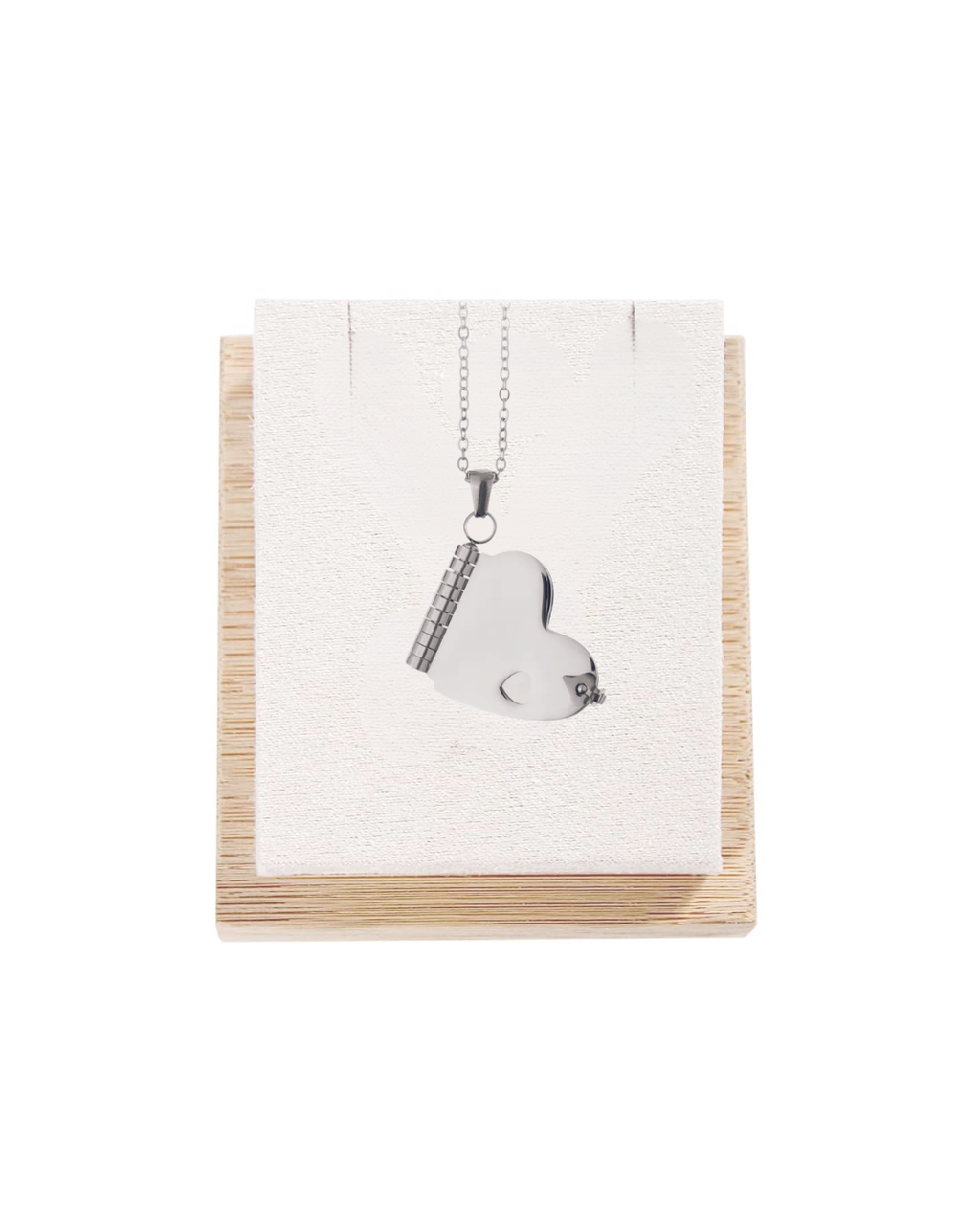Heart Book Locket Necklace