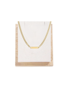 Round Small Bar Necklace