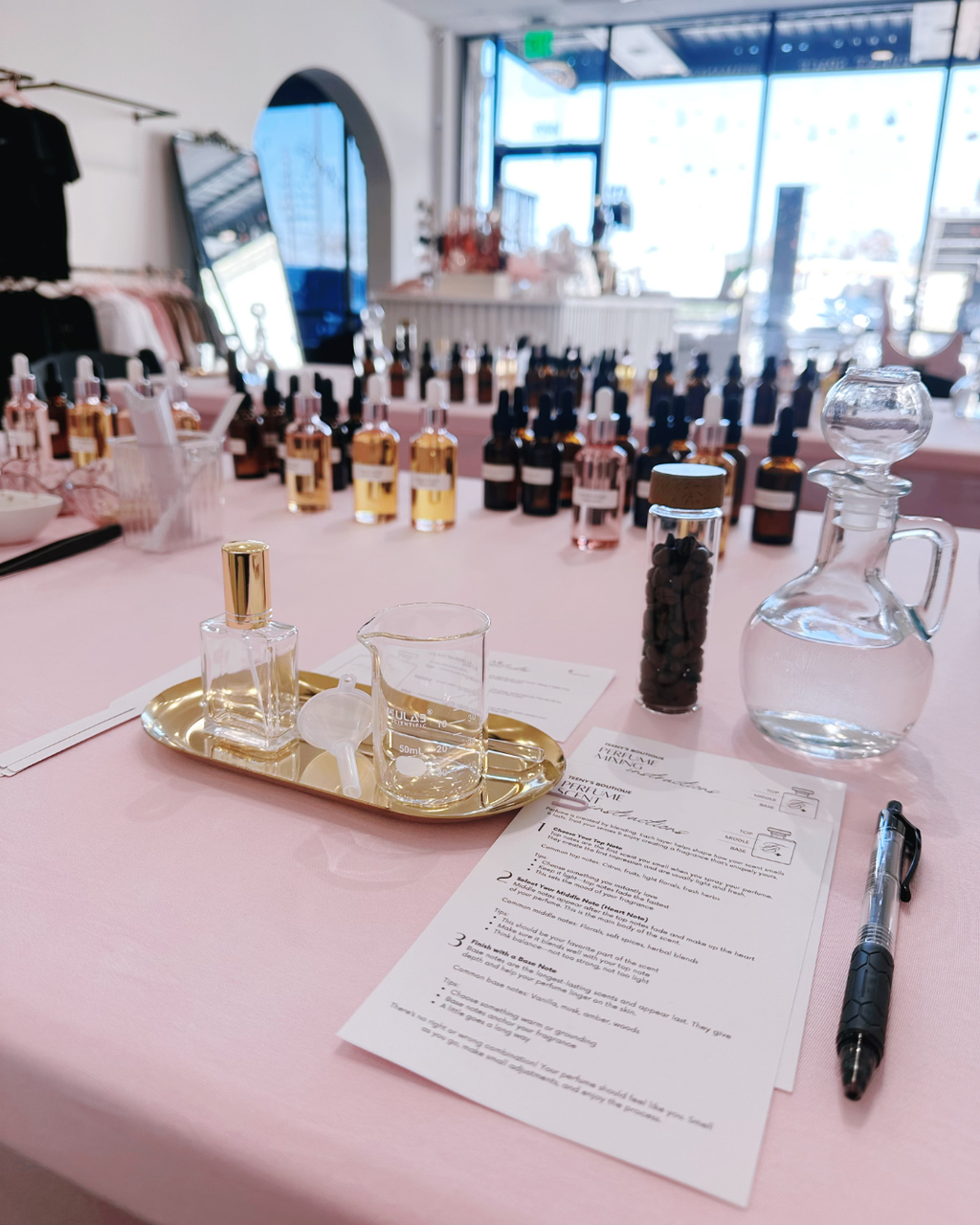 Custom Perfume Workshop