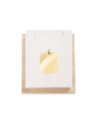 Wide Tag Pendant