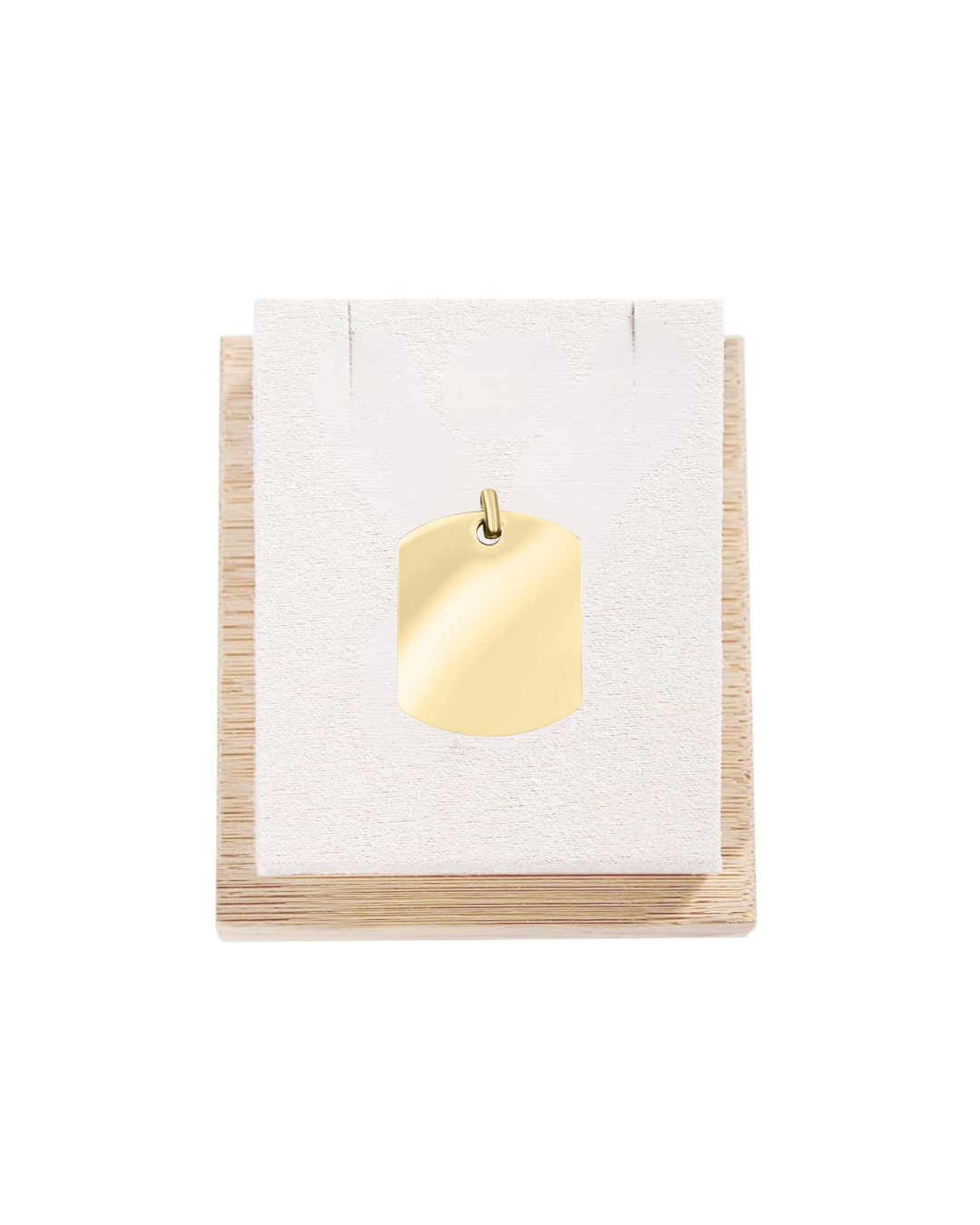 Wide Tag Pendant